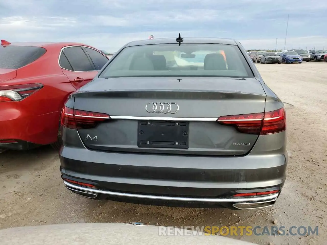 6 fotografías del automóvil dañado WAUEAAF49PN014301 AUDI A4 2023