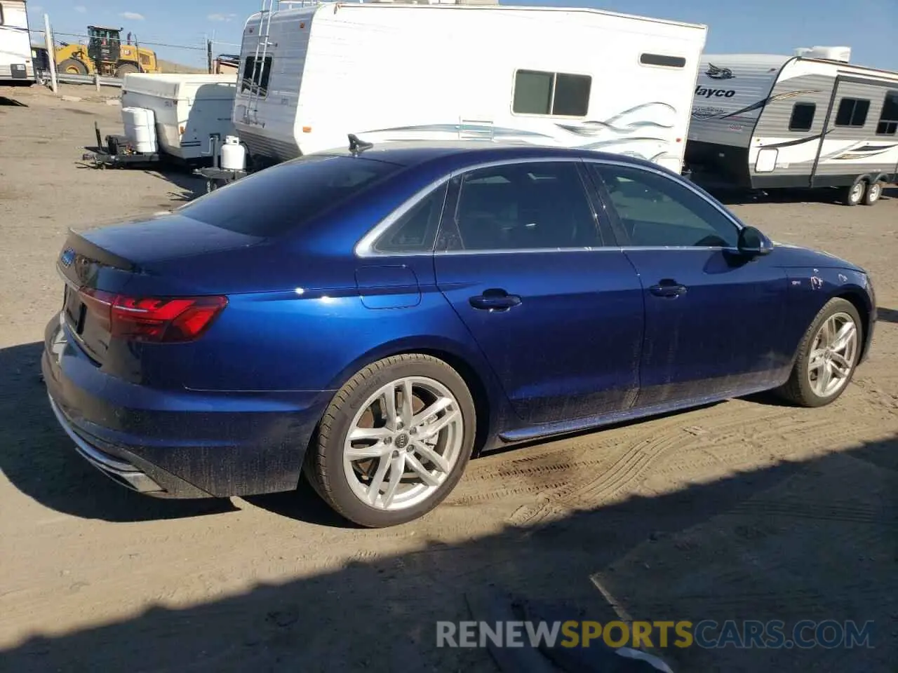3 fotografías del automóvil dañado WAUEAAF49PN020891 AUDI A4 2023