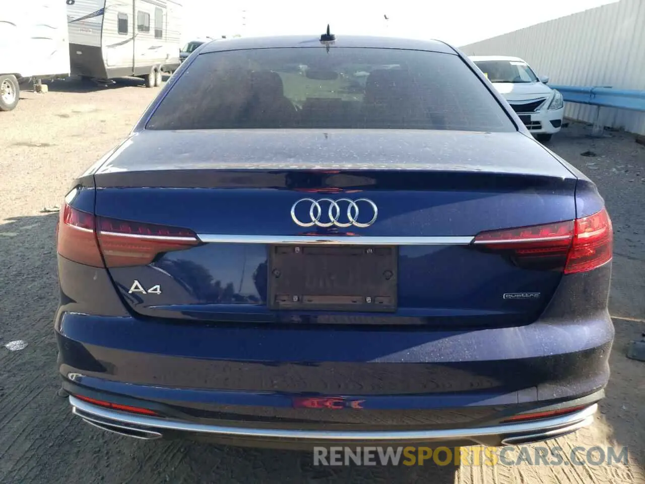 6 fotografías del automóvil dañado WAUEAAF49PN020891 AUDI A4 2023