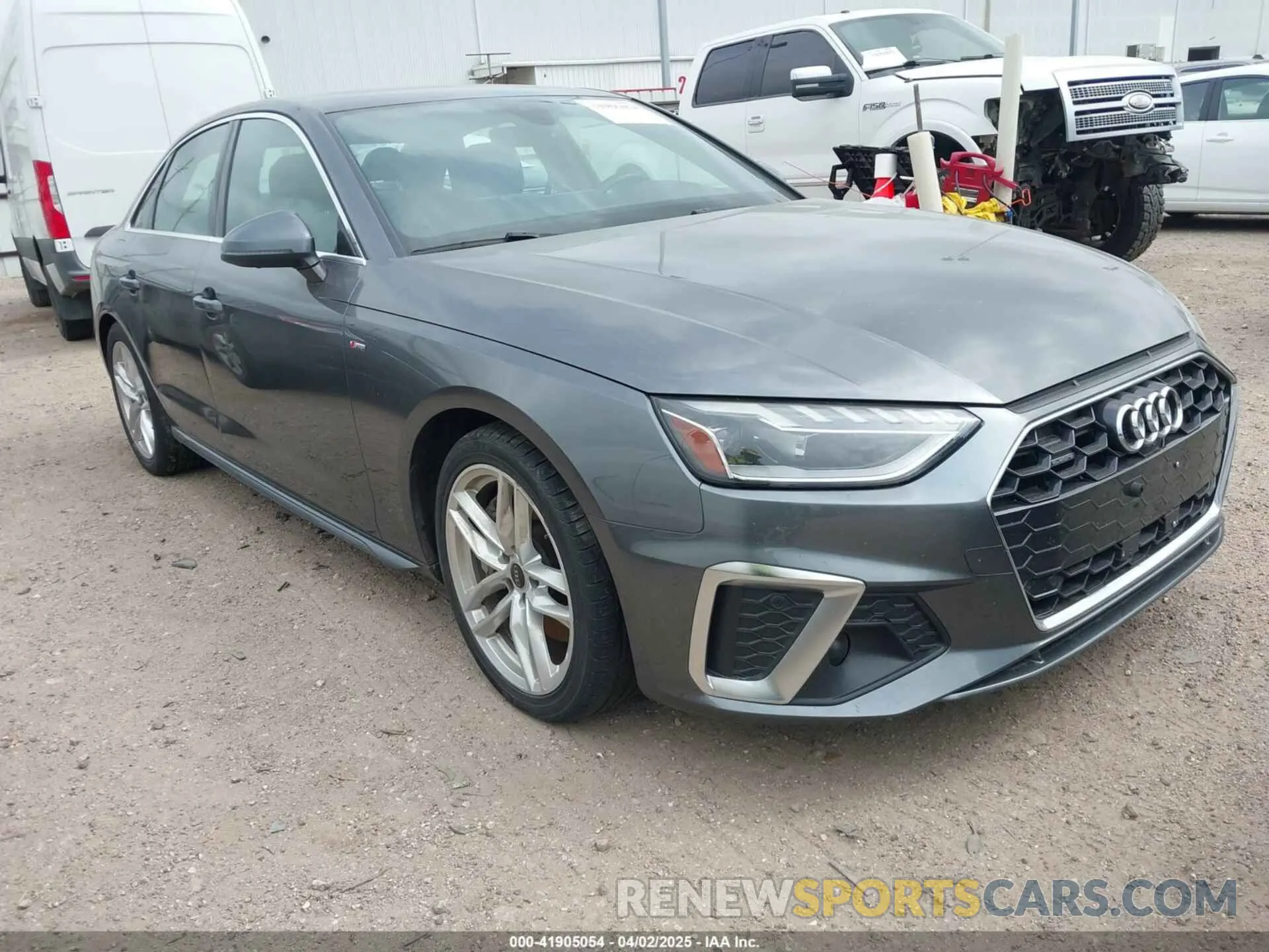 1 fotografías del automóvil dañado WAUEAAF4XPN006143 AUDI A4 2023