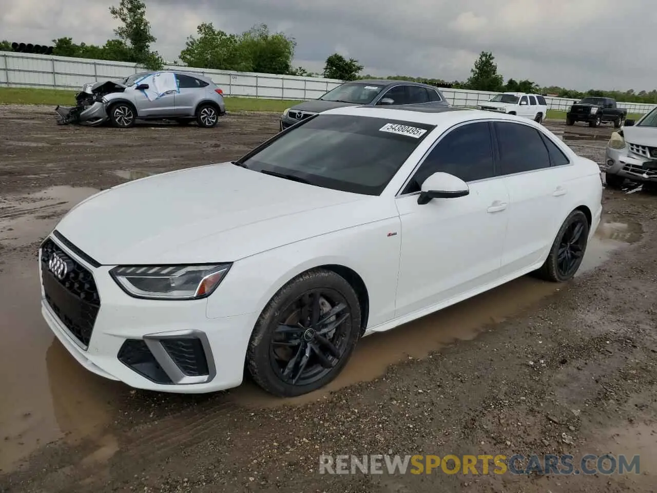 1 fotografías del automóvil dañado WAUEAAF4XPN006529 AUDI A4 2023