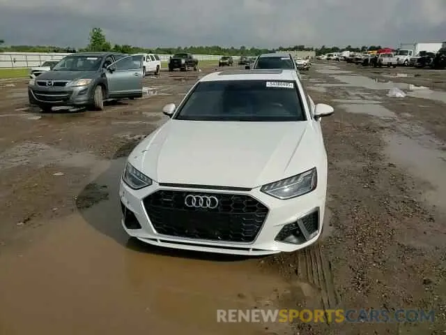 13 fotografías del automóvil dañado WAUEAAF4XPN006529 AUDI A4 2023