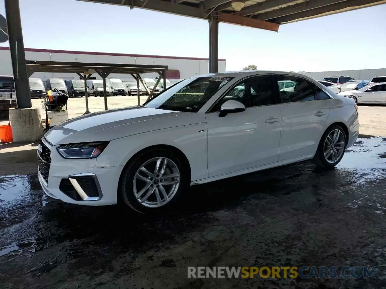 1 fotografías del automóvil dañado WAUEAAF4XPN017157 AUDI A4 2023