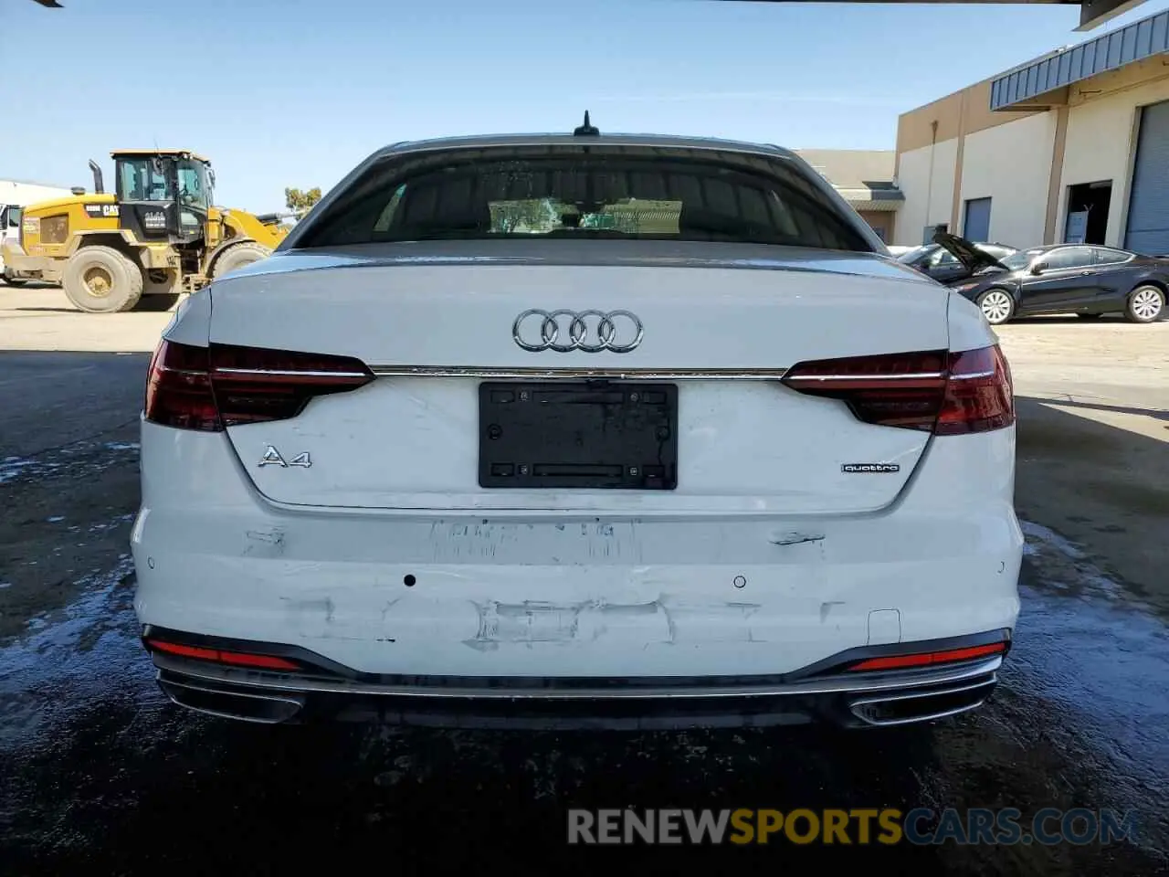 6 fotografías del automóvil dañado WAUEAAF4XPN017157 AUDI A4 2023