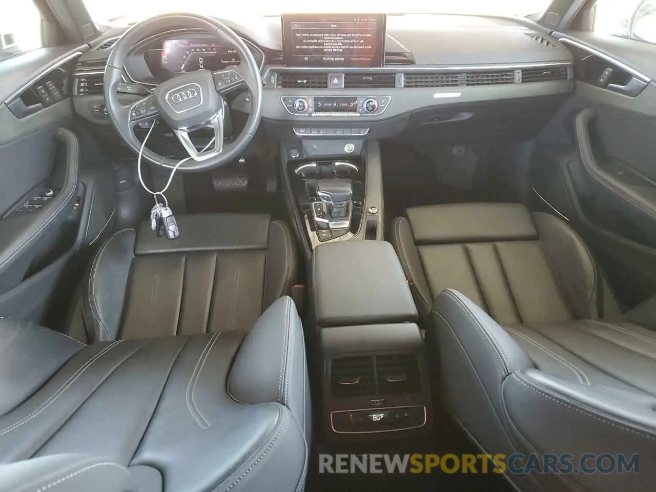 8 fotografías del automóvil dañado WAUEAAF4XPN017157 AUDI A4 2023