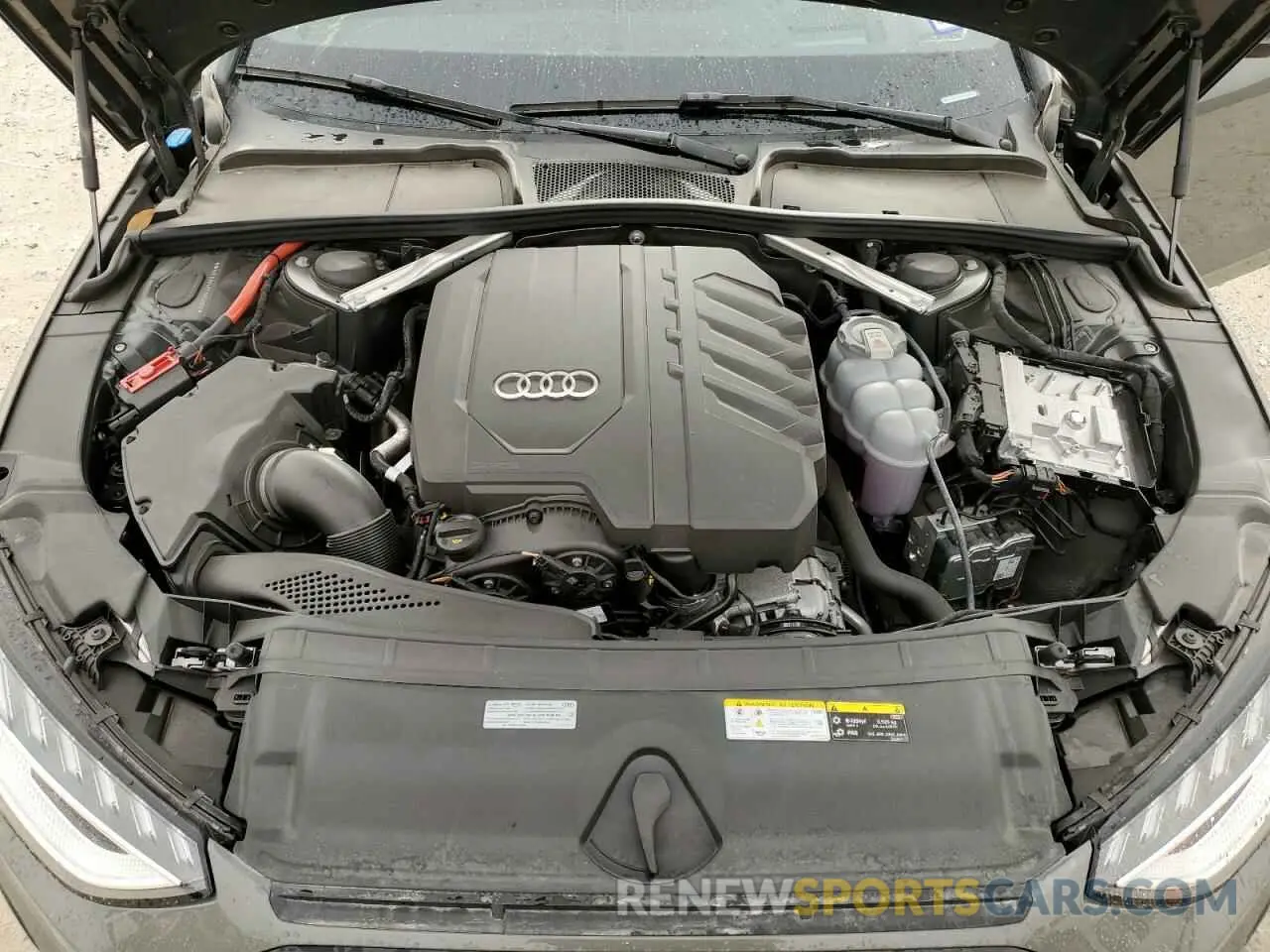 11 fotografías del automóvil dañado WAUFAAF41PA052097 AUDI A4 2023