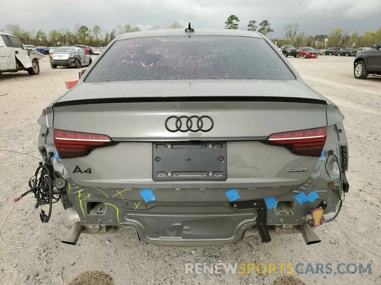 6 fotografías del automóvil dañado WAUFAAF41PA052097 AUDI A4 2023