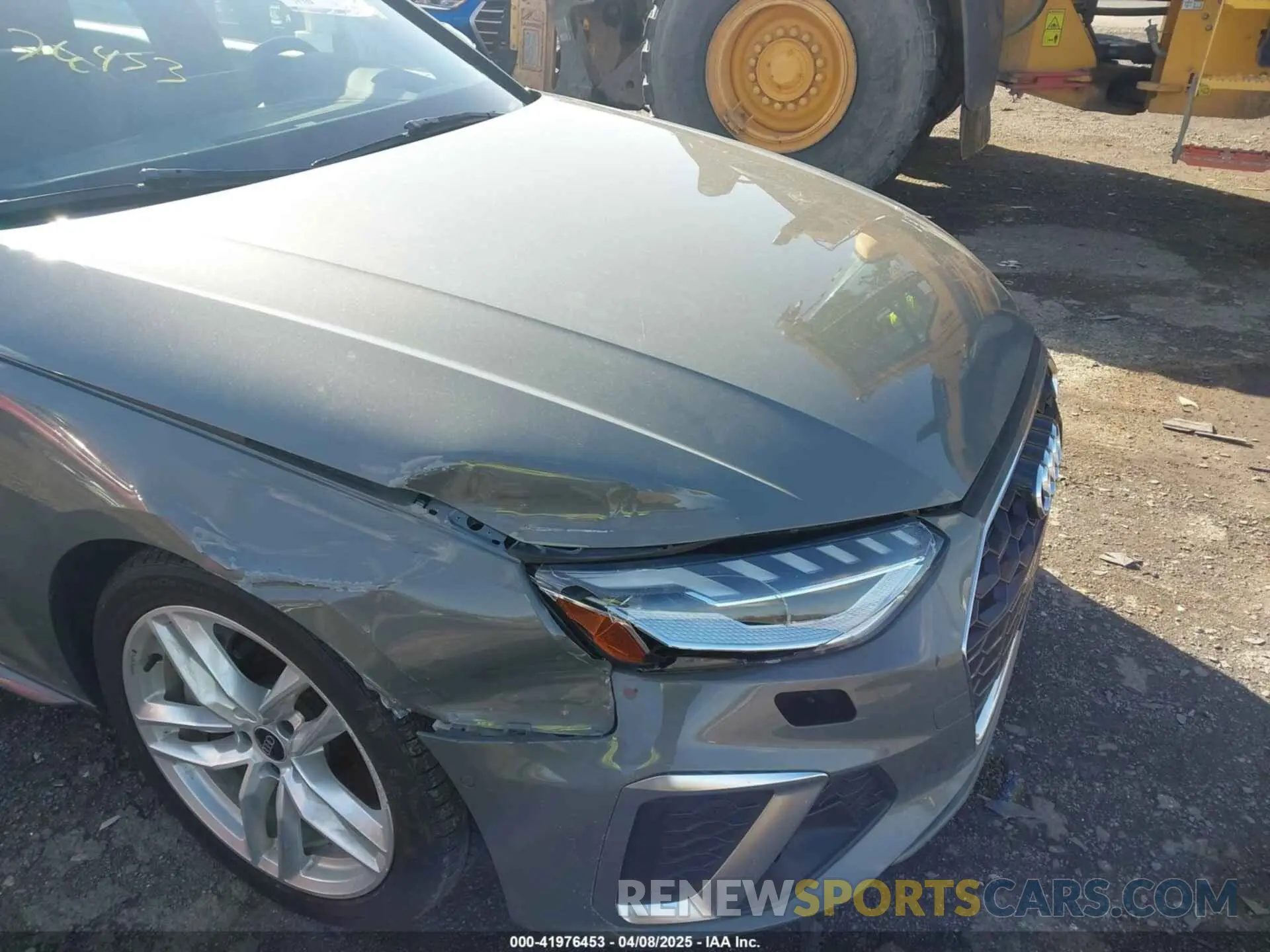 6 fotografías del automóvil dañado WAUFABF43PN008858 AUDI A4 2023