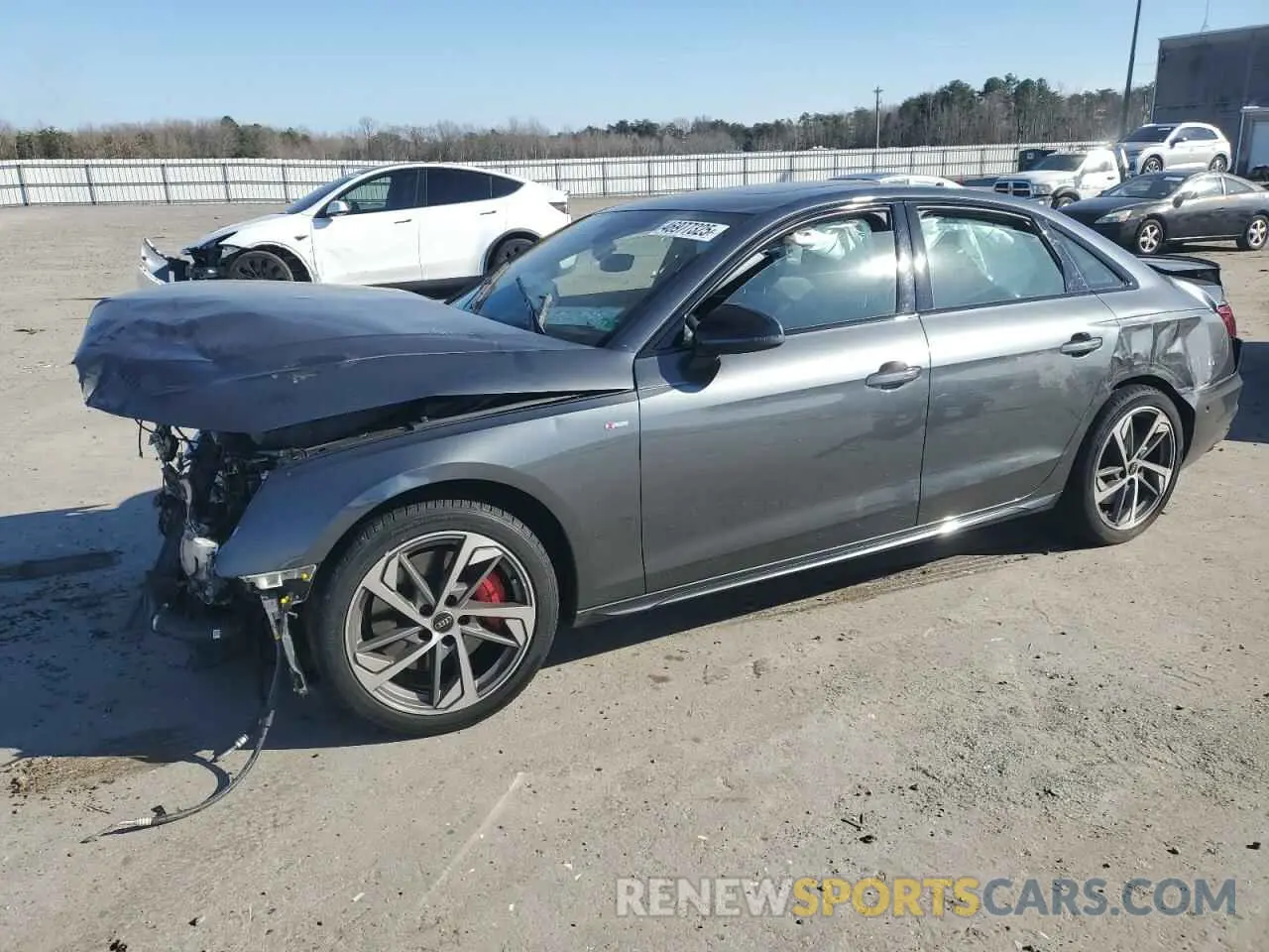 1 fotografías del automóvil dañado WAUFABF49PA004644 AUDI A4 2023