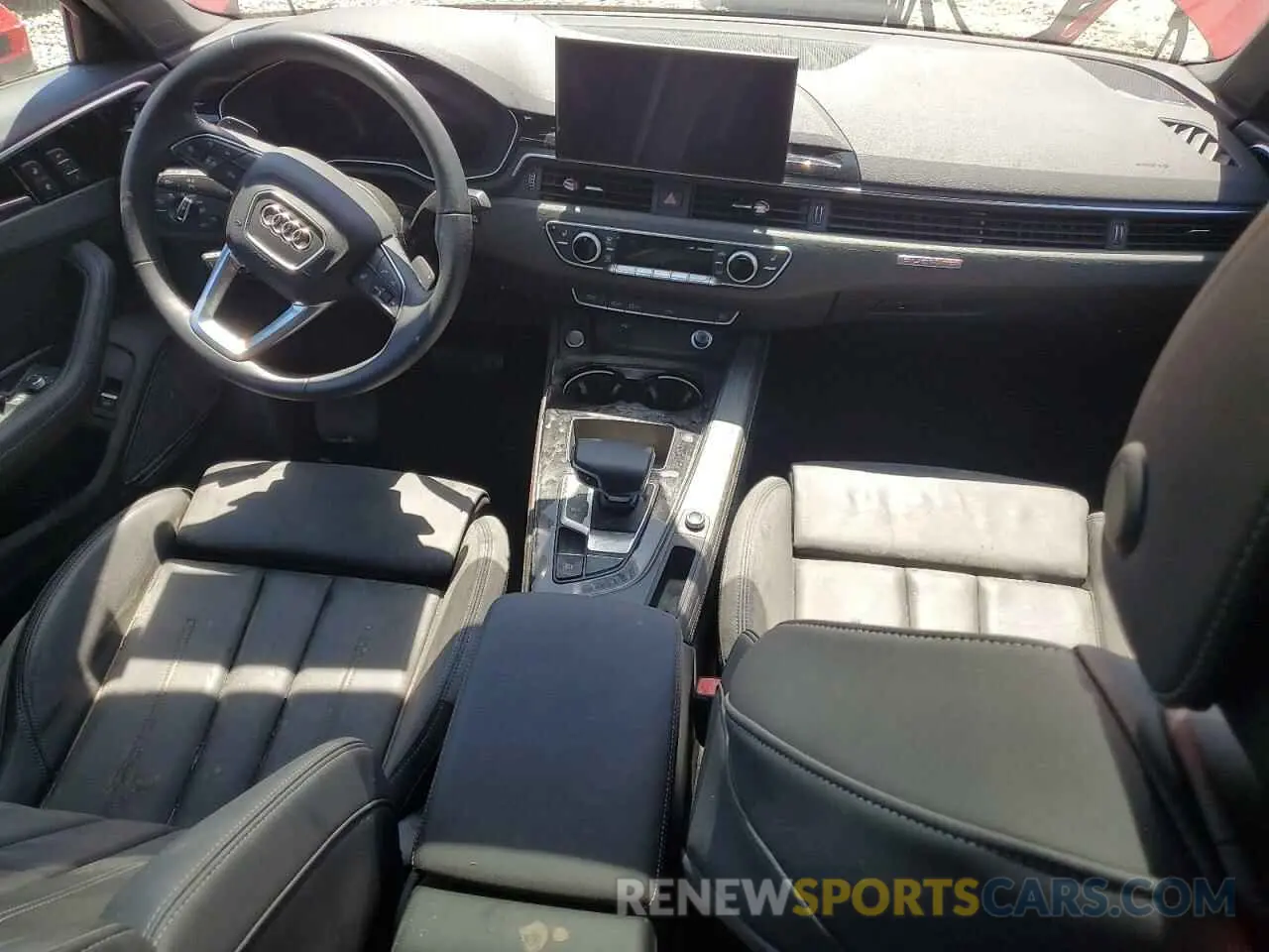 8 fotografías del automóvil dañado WAUEAAF41RN006180 AUDI A4 2024