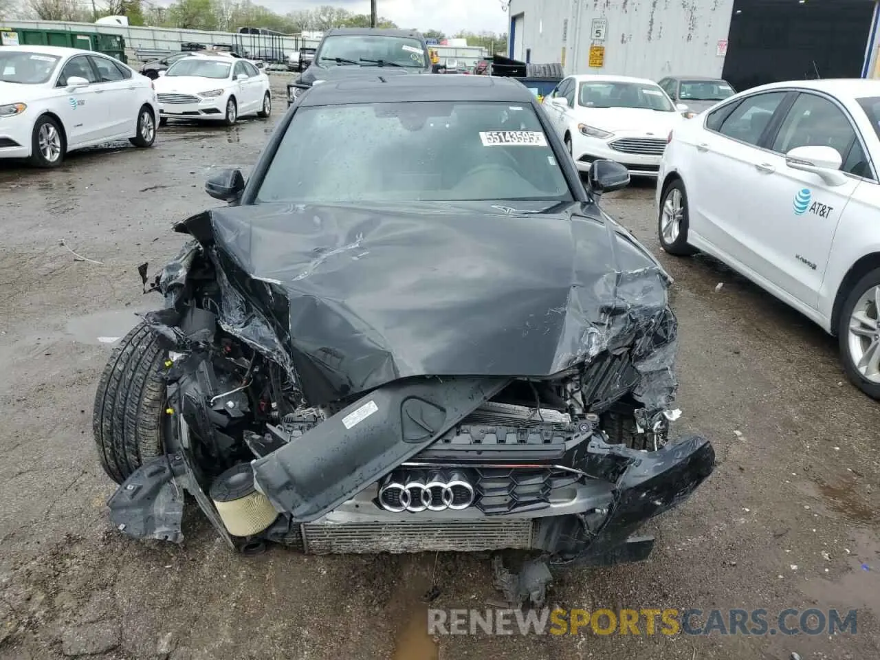 5 fotografías del automóvil dañado WAUEAAF41RN013193 AUDI A4 2024