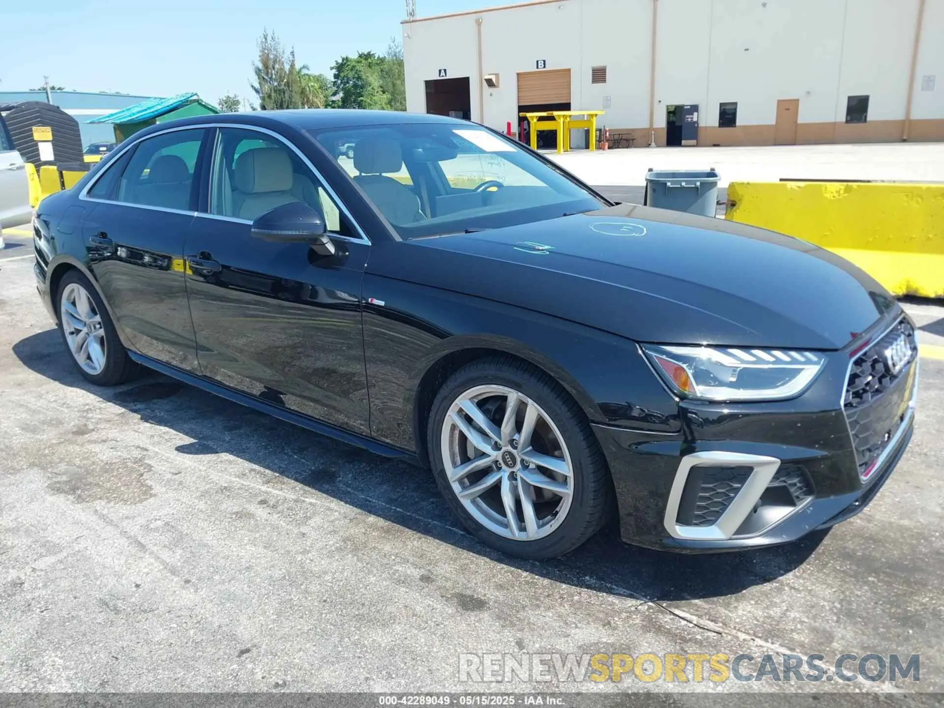 1 fotografías del automóvil dañado WAUEAAF43RN005502 AUDI A4 2024