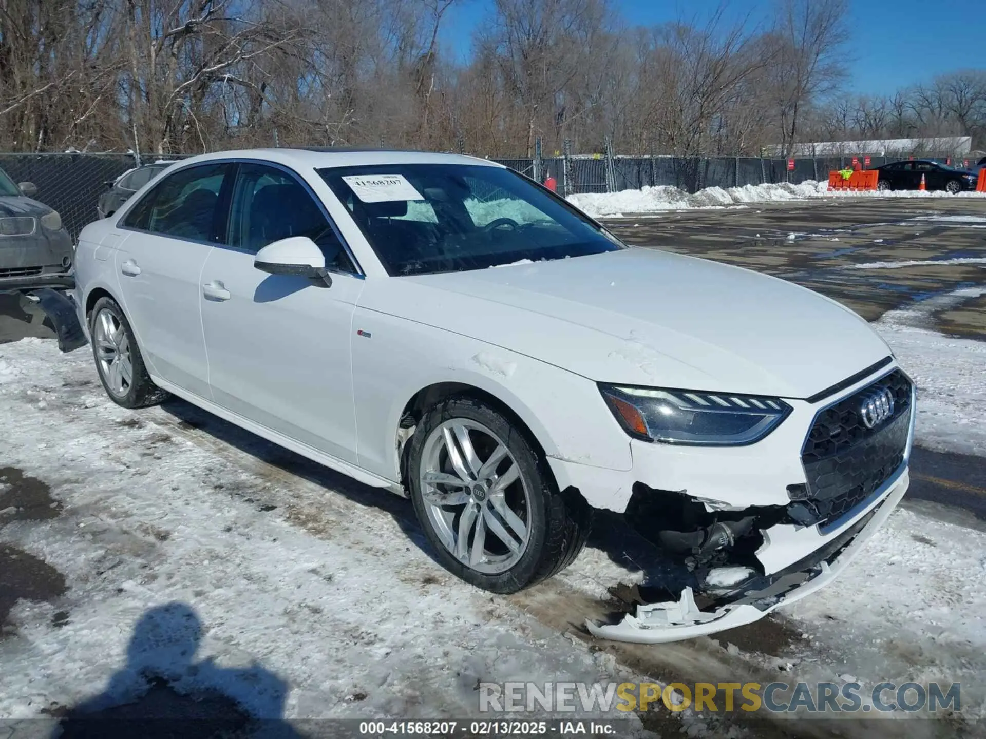1 fotografías del automóvil dañado WAUEAAF44RN006061 AUDI A4 2024