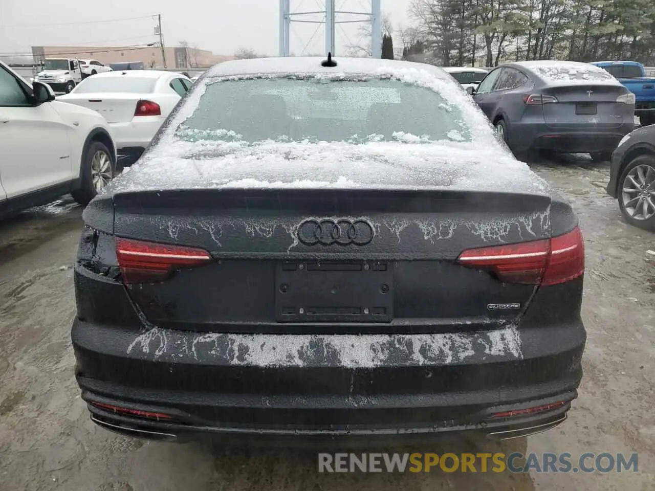 6 fotografías del automóvil dañado WAUEAAF45RN017540 AUDI A4 2024