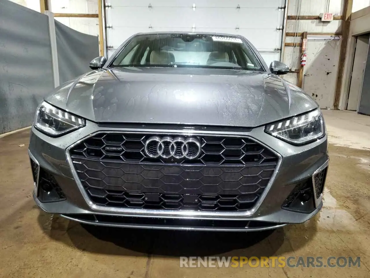 5 fotografías del automóvil dañado WAUEAAF47RA053348 AUDI A4 2024