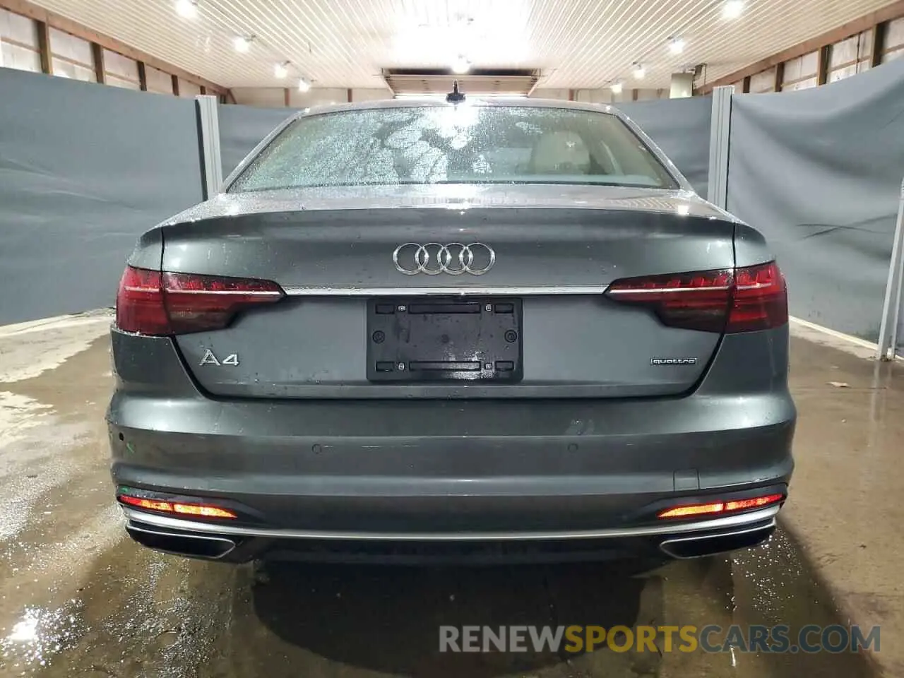 6 fotografías del automóvil dañado WAUEAAF47RA053348 AUDI A4 2024