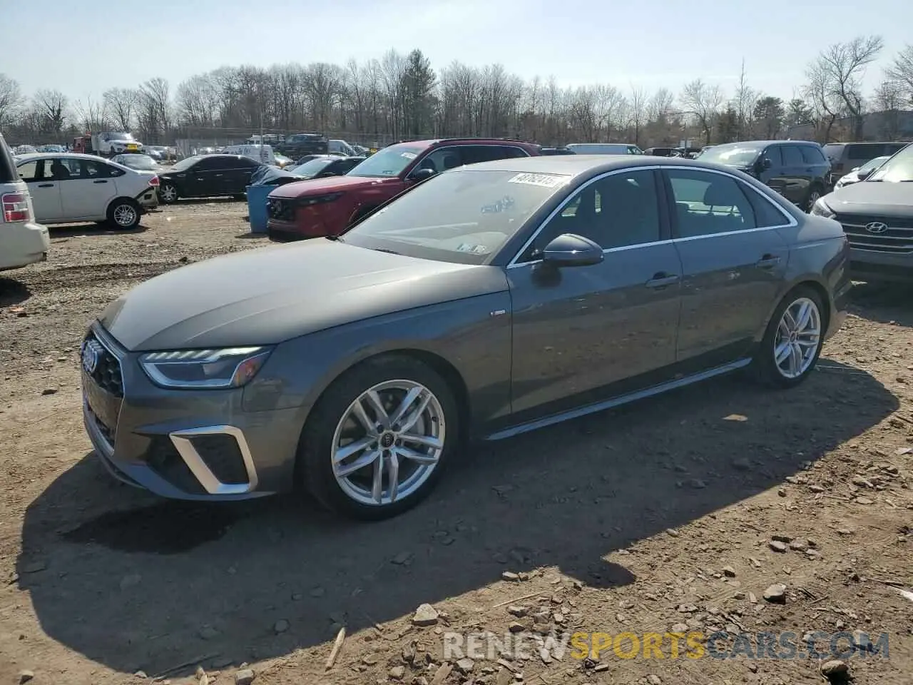 1 fotografías del automóvil dañado WAUEAAF47RN003591 AUDI A4 2024
