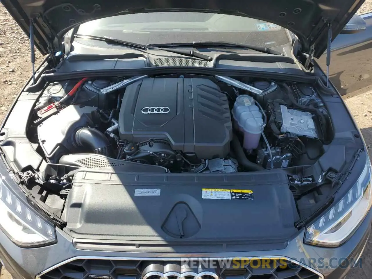 11 fotografías del automóvil dañado WAUEAAF47RN003591 AUDI A4 2024