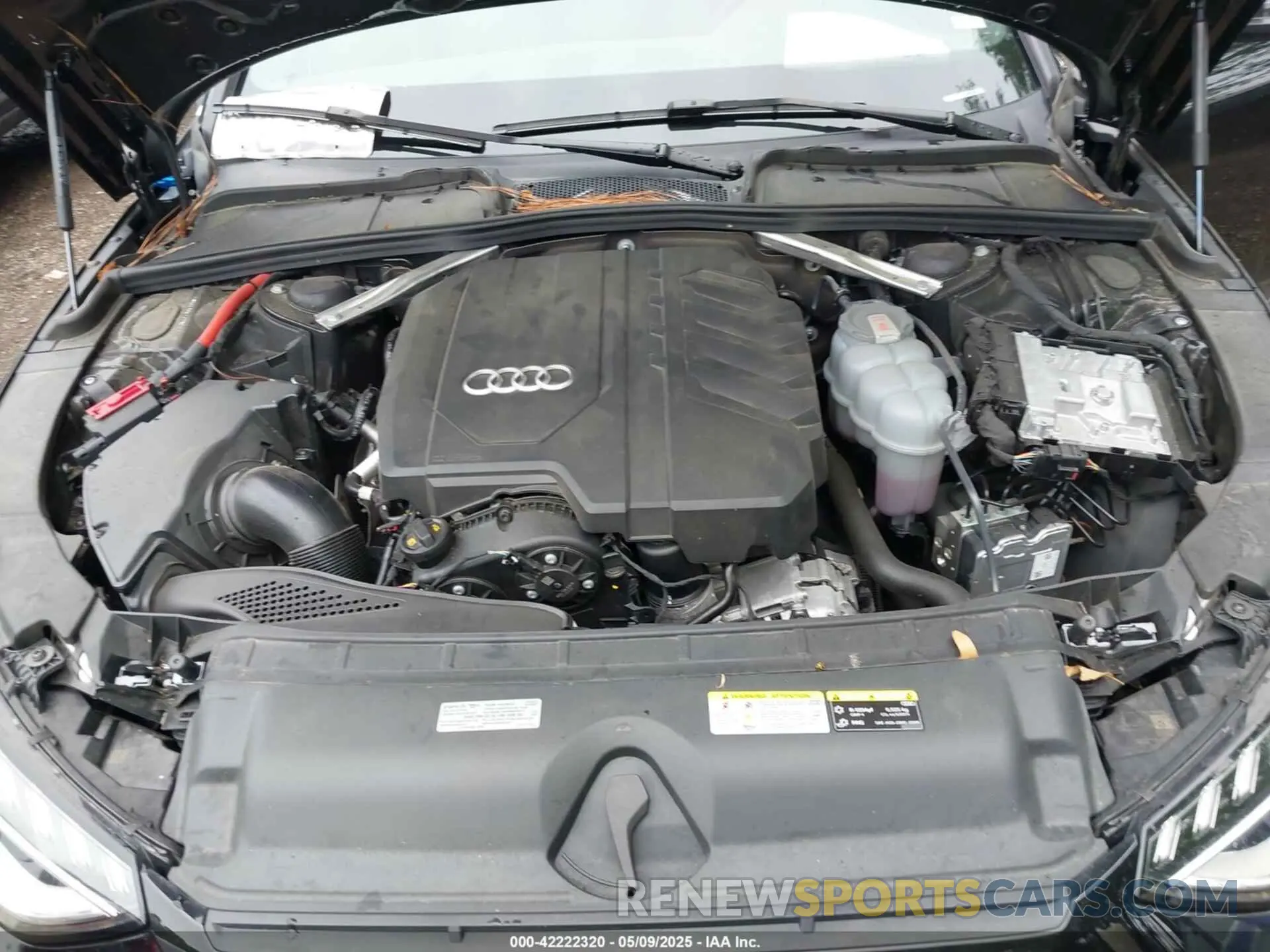 10 fotografías del automóvil dañado WAUEAAF47RN015613 AUDI A4 2024