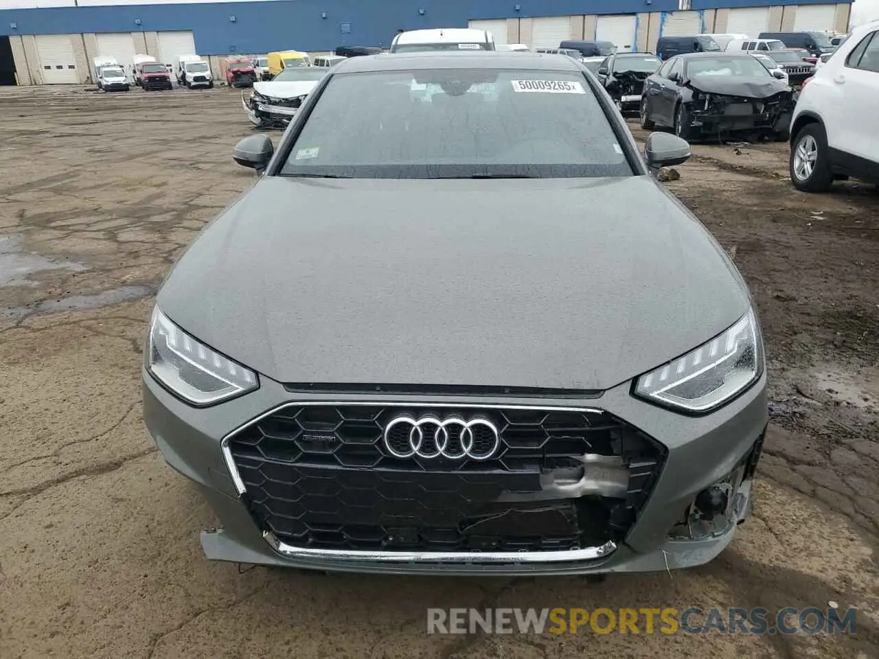 5 fotografías del automóvil dañado WAUEAAF47RN017846 AUDI A4 2024