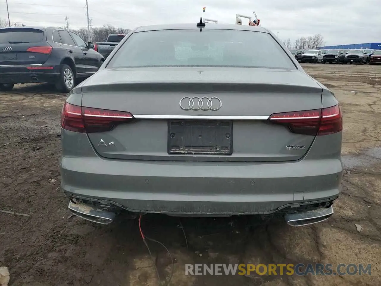 6 fotografías del automóvil dañado WAUEAAF47RN017846 AUDI A4 2024