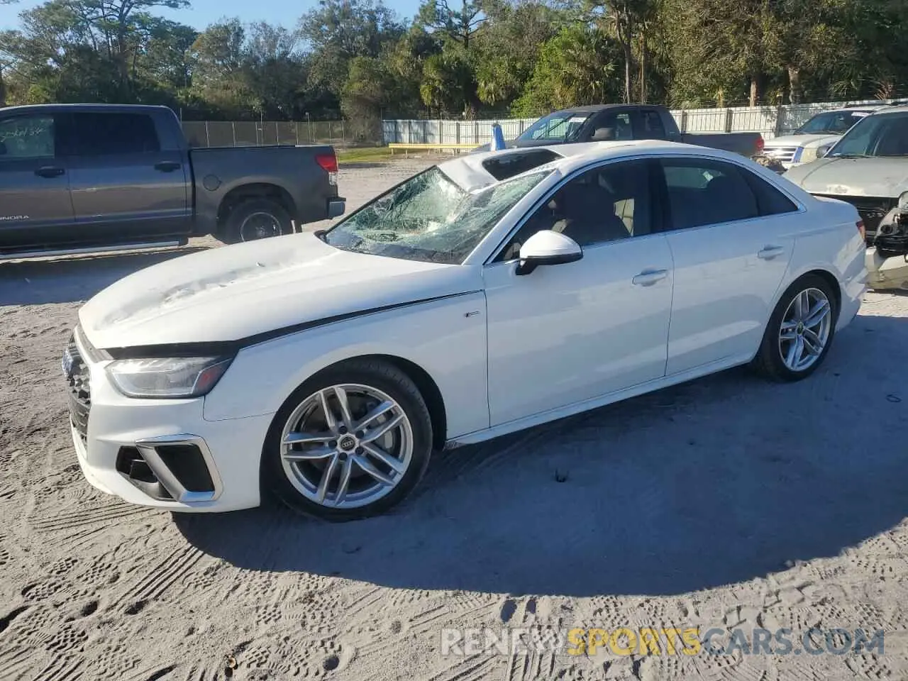 1 fotografías del automóvil dañado WAUEAAF49RN010560 AUDI A4 2024