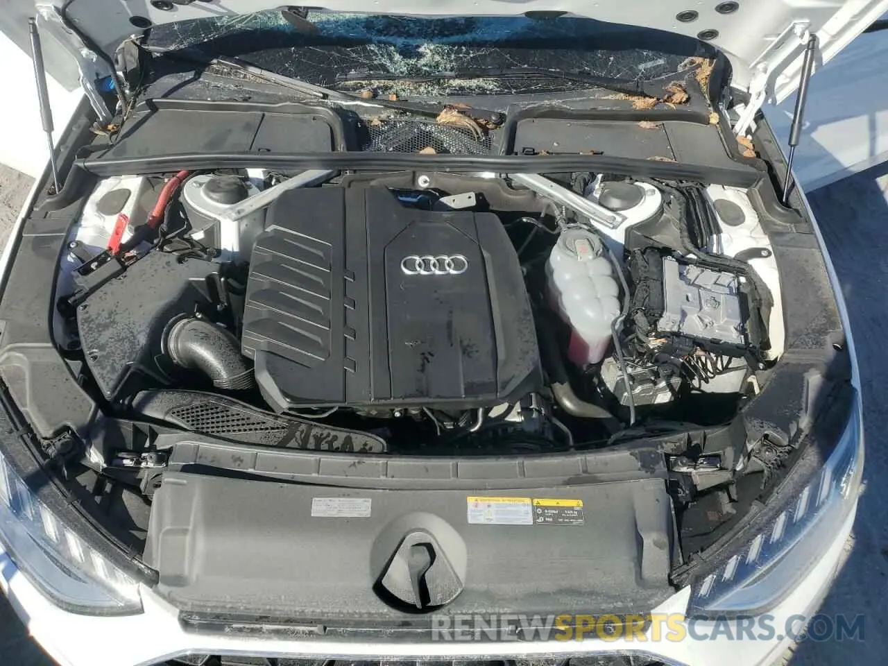 11 fotografías del automóvil dañado WAUEAAF49RN010560 AUDI A4 2024