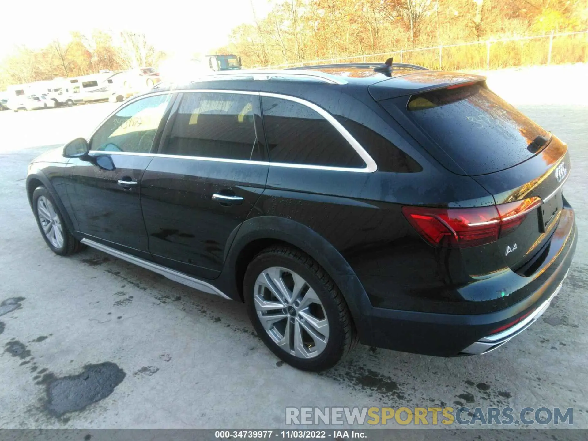 3 fotografías del automóvil dañado WA18AAF40MA047703 AUDI A4 ALLROAD 2021