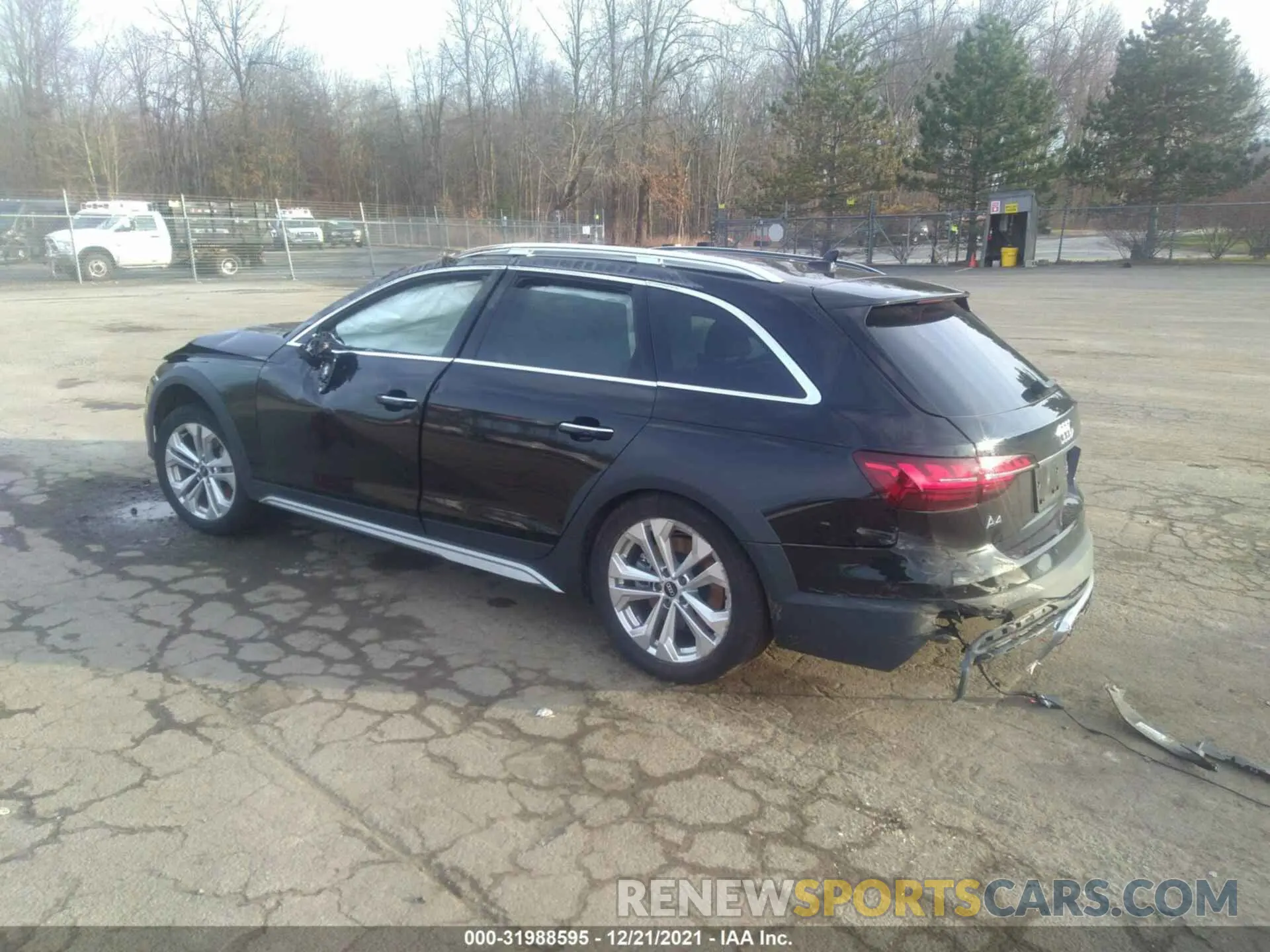 3 fotografías del automóvil dañado WA18AAF4XMA071796 AUDI A4 ALLROAD 2021