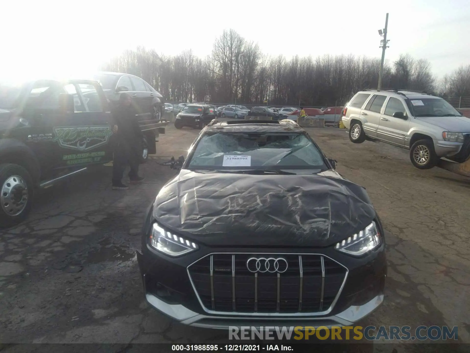 6 fotografías del automóvil dañado WA18AAF4XMA071796 AUDI A4 ALLROAD 2021