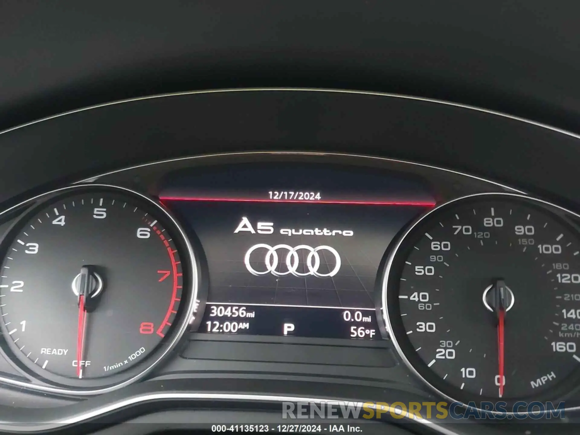 7 fotografías del automóvil dañado WAUANCF50KA072515 AUDI A5 2019