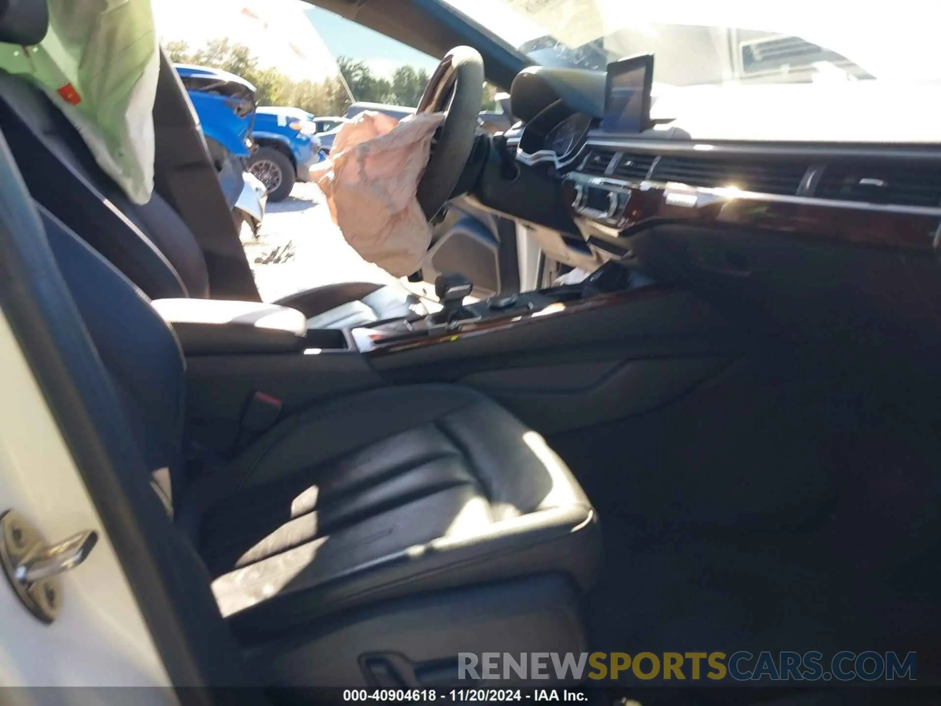 5 fotografías del automóvil dañado WAUANCF52KA060303 AUDI A5 2019