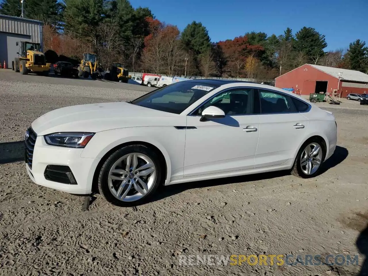 1 fotografías del automóvil dañado WAUANCF56KA020063 AUDI A5 2019