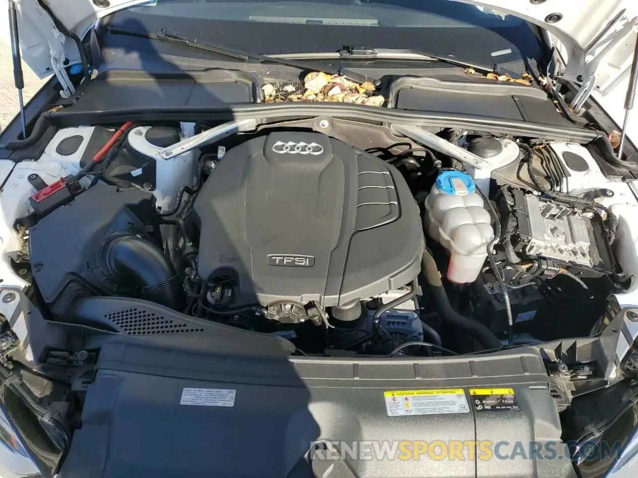 11 fotografías del automóvil dañado WAUANCF56KA020063 AUDI A5 2019