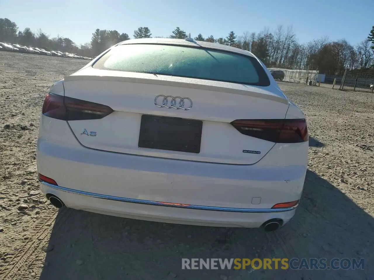 6 fotografías del automóvil dañado WAUANCF56KA020063 AUDI A5 2019