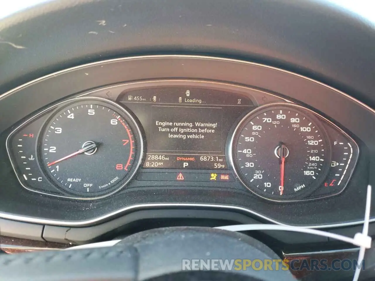 9 fotografías del automóvil dañado WAUANCF56KA020063 AUDI A5 2019