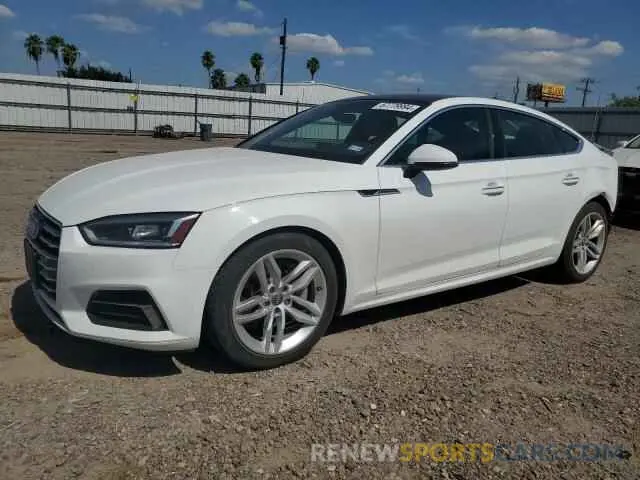 1 fotografías del automóvil dañado WAUANCF5XKA056905 AUDI A5 2019