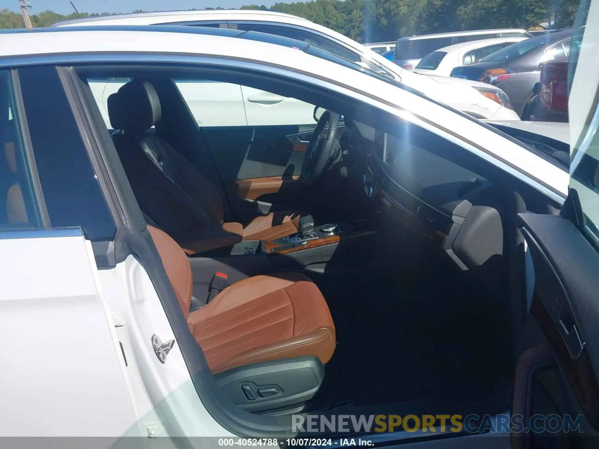 5 fotografías del automóvil dañado WAUBNCF50KA006910 AUDI A5 2019