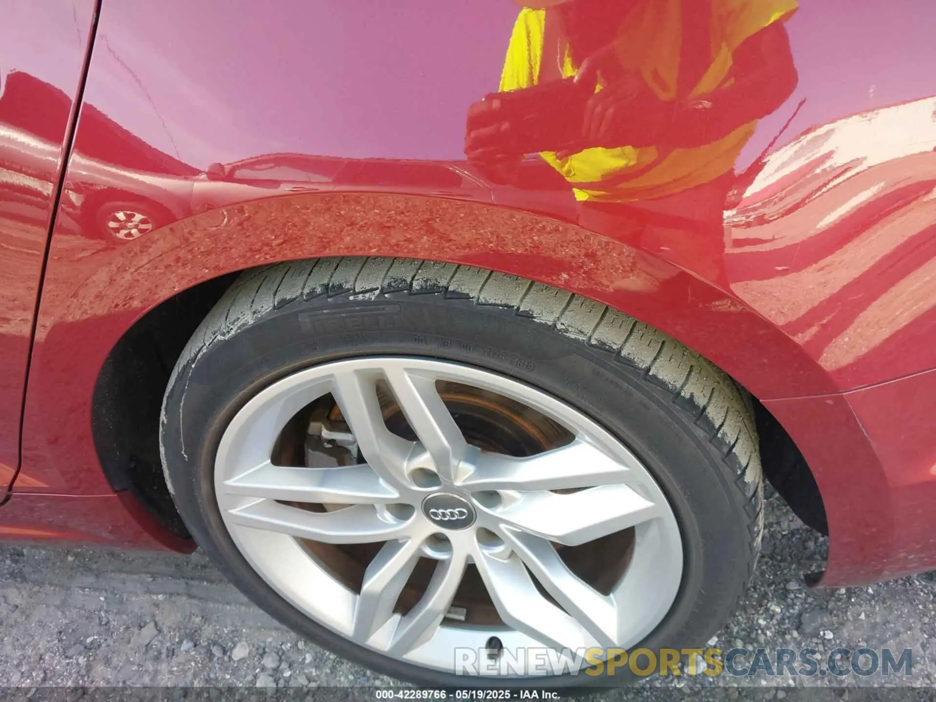 6 fotografías del automóvil dañado WAUBNCF56KA097357 AUDI A5 2019