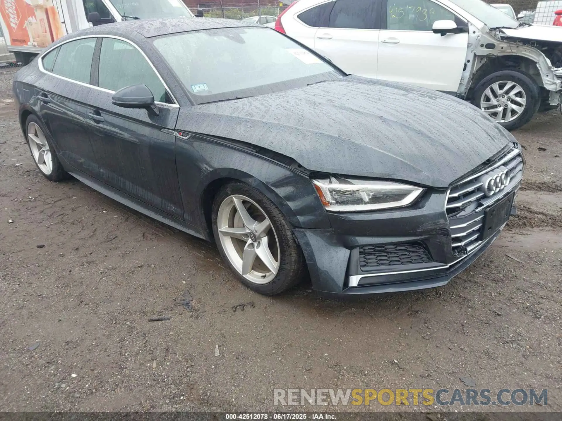 1 fotografías del automóvil dañado WAUENCF50KA018083 AUDI A5 2019