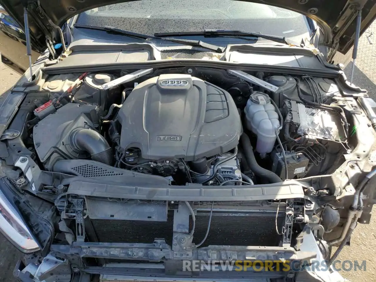 11 fotografías del automóvil dañado WAUENCF51KA044143 AUDI A5 2019