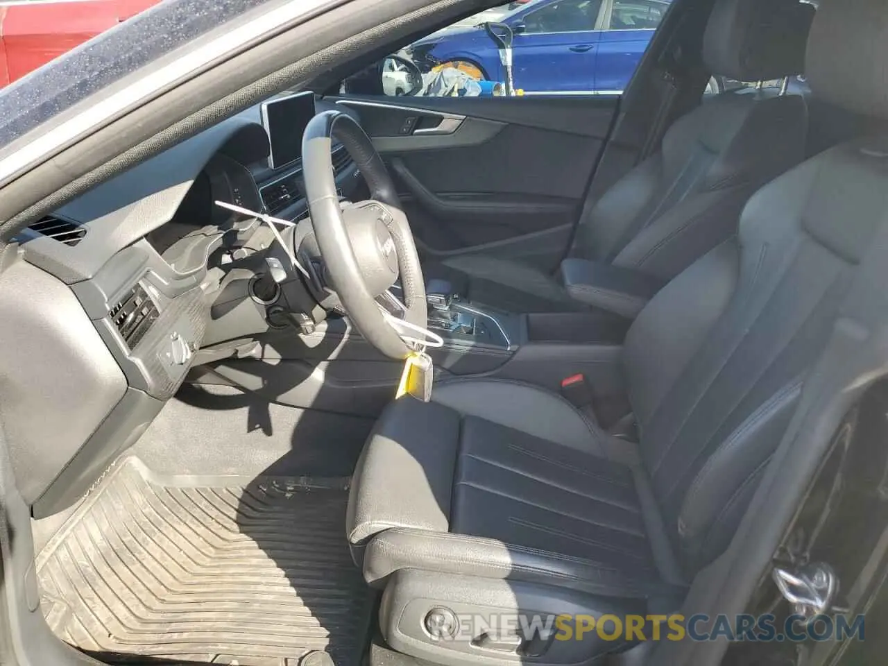 7 fotografías del automóvil dañado WAUENCF51KA044143 AUDI A5 2019