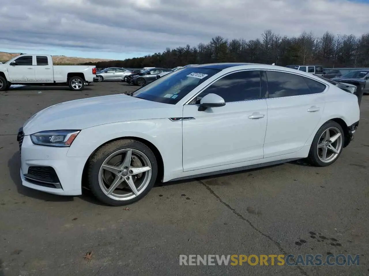 1 fotografías del automóvil dañado WAUENCF52KA096946 AUDI A5 2019
