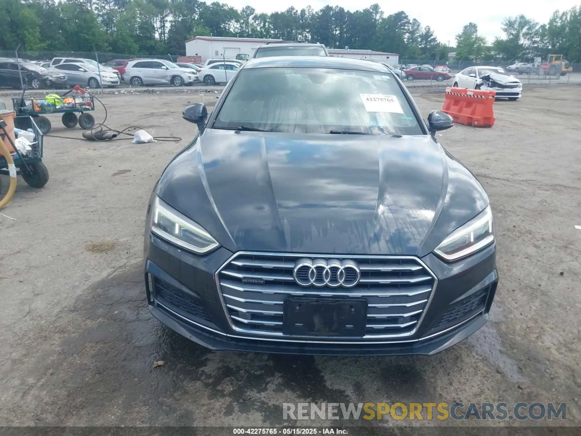 12 fotografías del automóvil dañado WAUENCF54KA019060 AUDI A5 2019