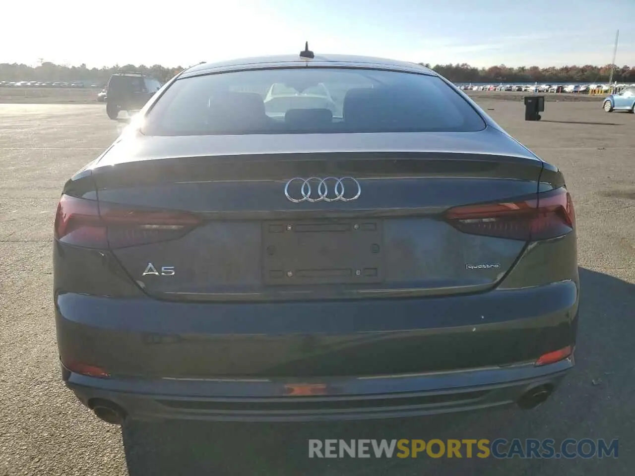 6 fotografías del automóvil dañado WAUENCF55KA076951 AUDI A5 2019