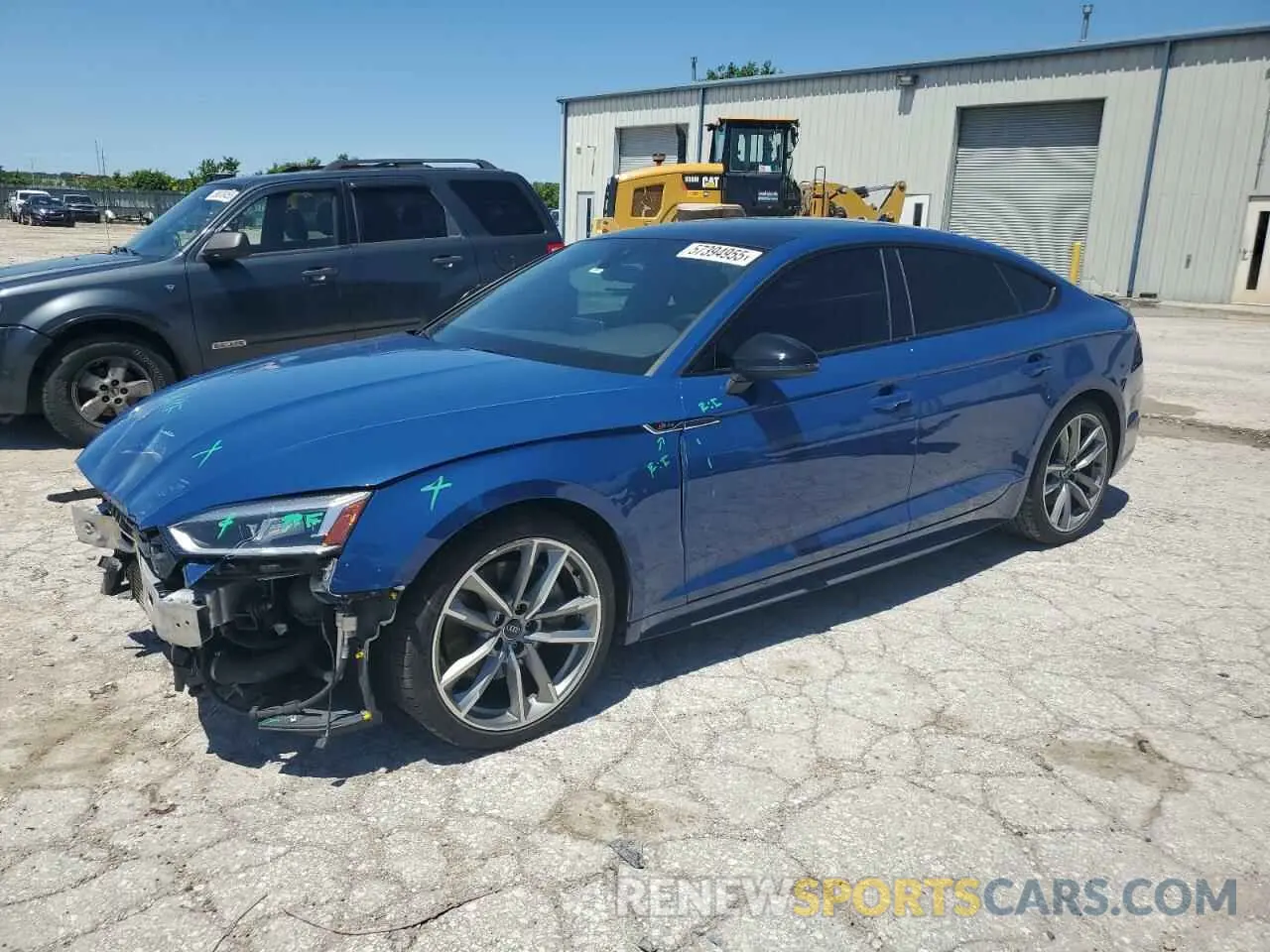 1 fotografías del automóvil dañado WAUENCF56KA010165 AUDI A5 2019