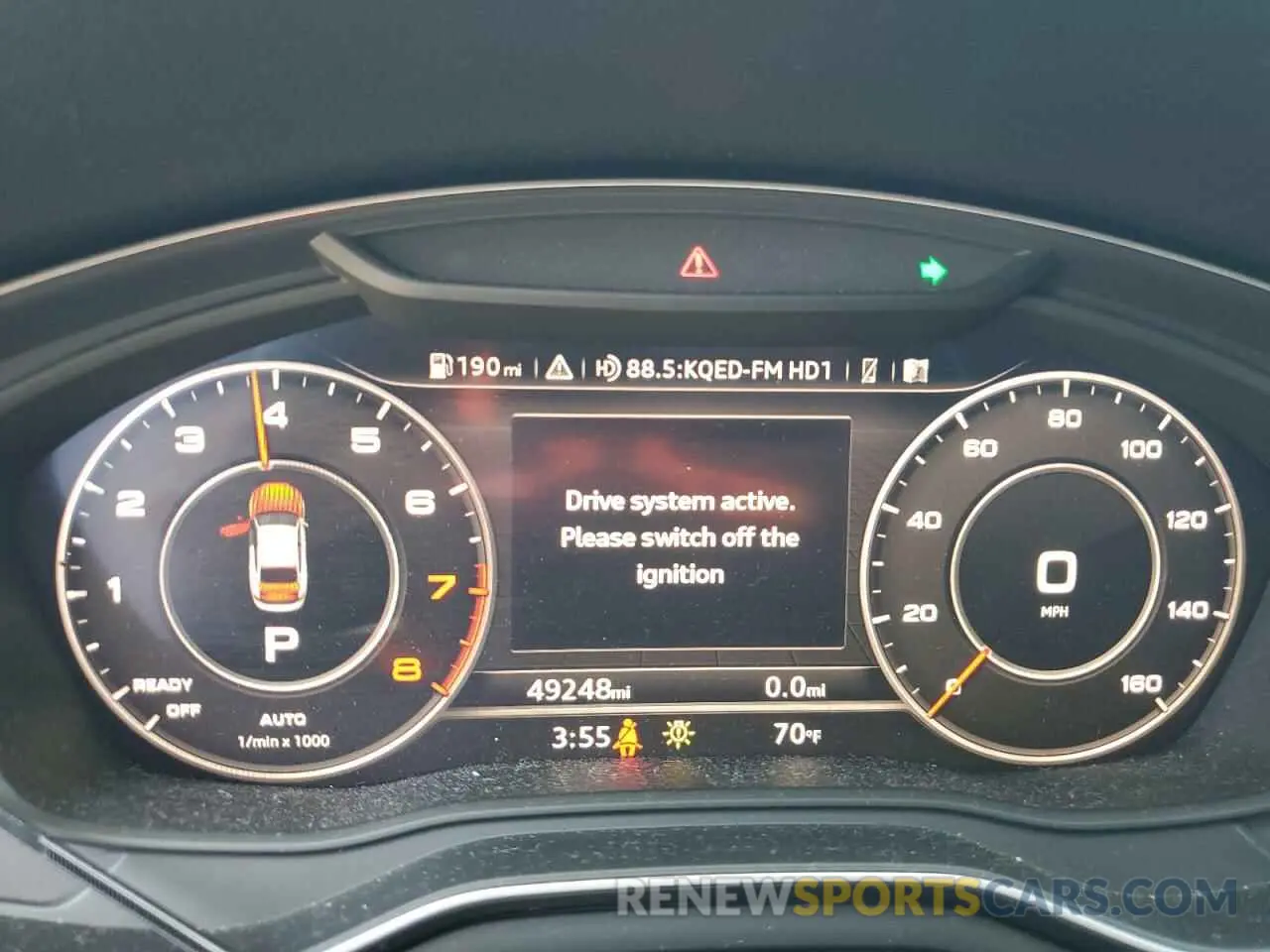 9 fotografías del automóvil dañado WAUENCF57KA018873 AUDI A5 2019