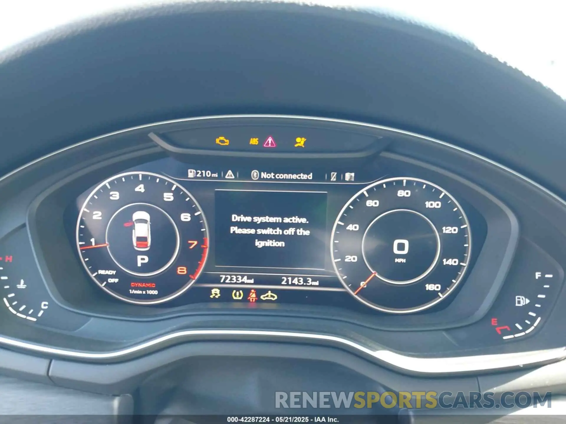 7 fotografías del automóvil dañado WAUENCF58KA007848 AUDI A5 2019