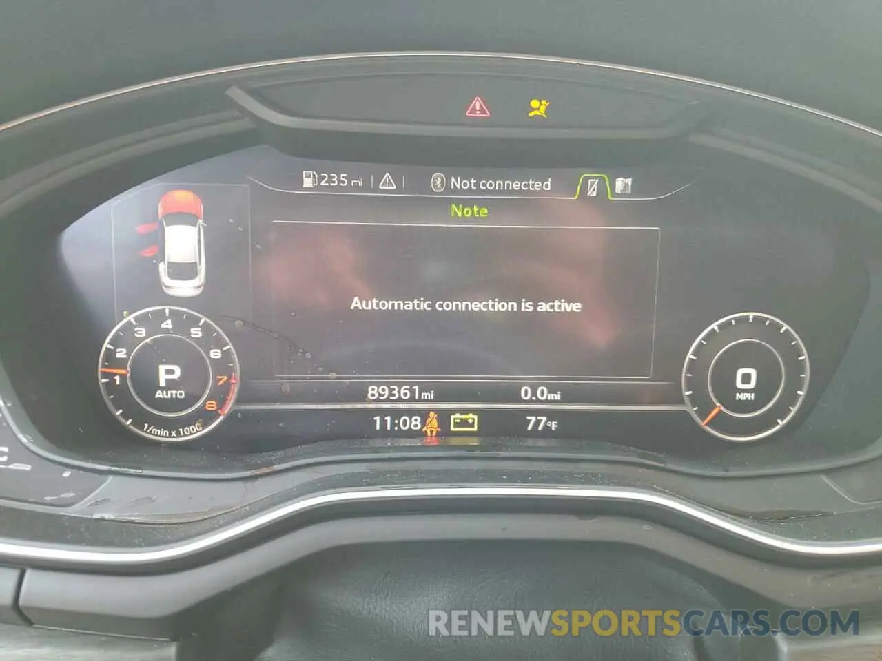 9 fotografías del automóvil dañado WAUENCF58KA015075 AUDI A5 2019
