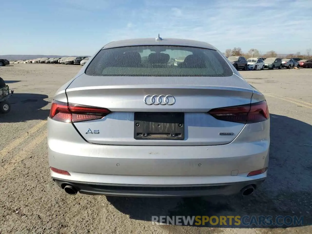 6 fotografías del automóvil dañado WAUENCF59KA040843 AUDI A5 2019